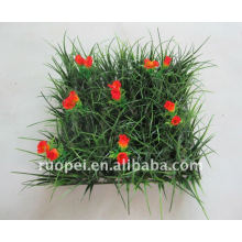 Landscaping Artificial Grass Mat For Garden Decoration, Plastic Hedge